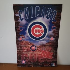 Chicago Cubs Official MLB 3d Holographic Lenticular Poster 13×19